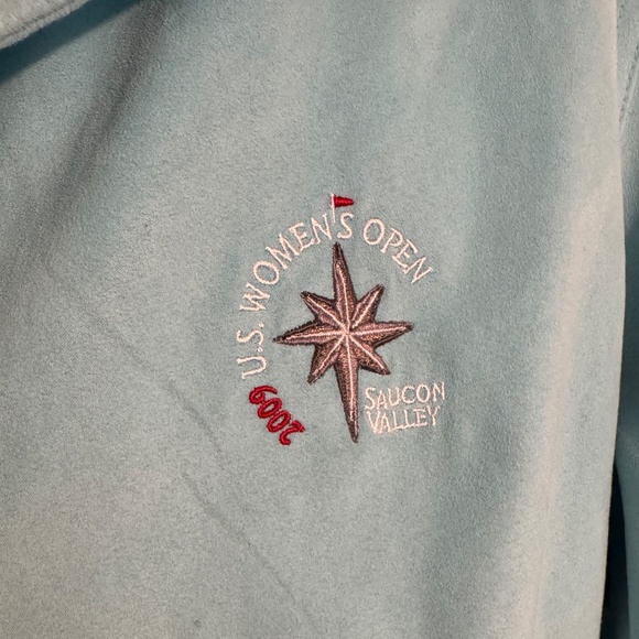 Weatherproof Quarter Snap US Women's Open Golf Pullover - Picture 4 of 5